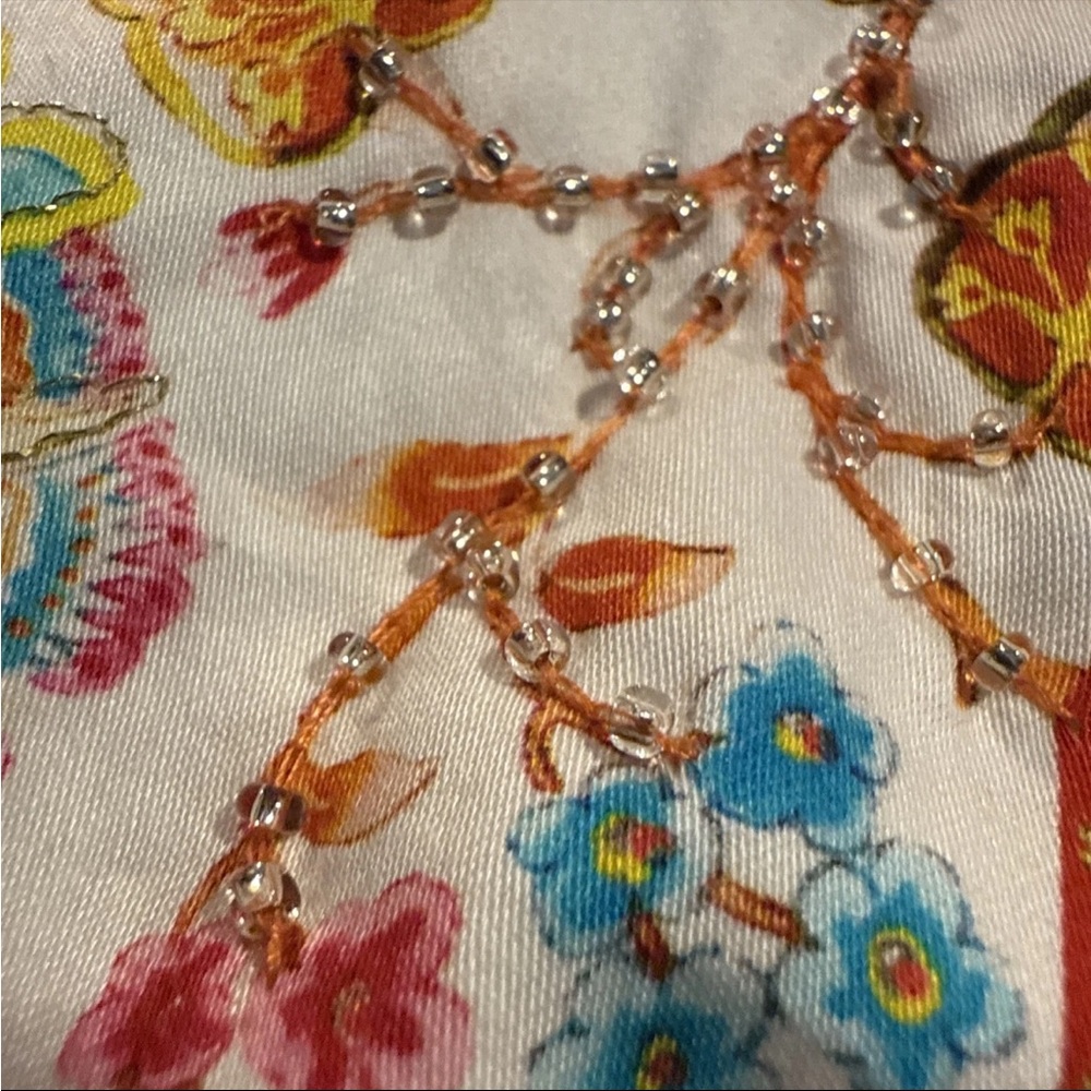 Robert Graham Multicolor  GIVERNY FLOWERS LIMITED EDITION Sz L $398 NWT - Picture 7 of 16